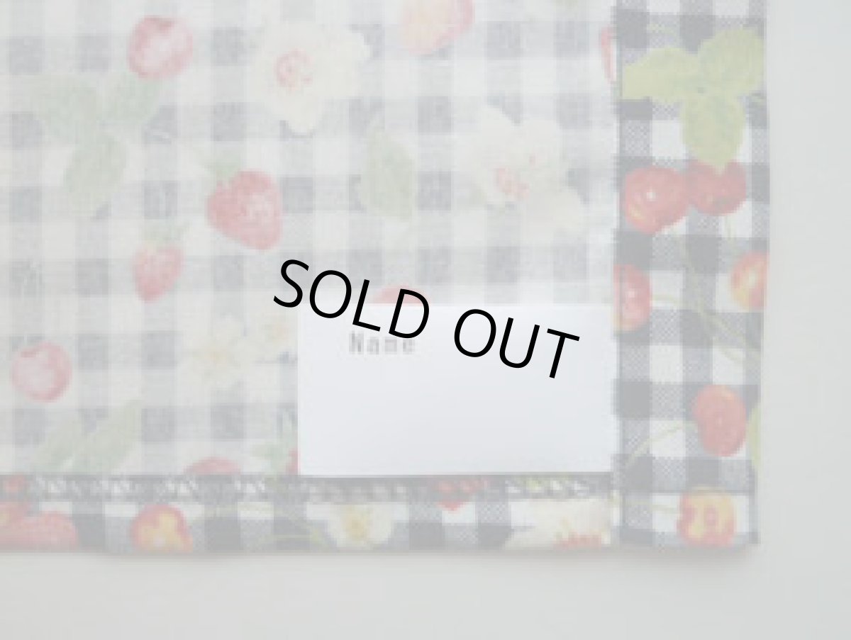 画像4: ランチ3点セット(イチゴのプリント柄) (4)