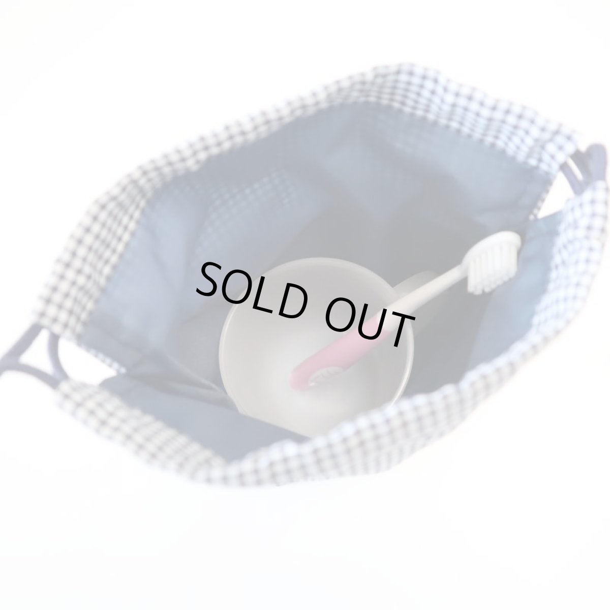 画像3: コップ袋(スモッキング刺繍)1枚   S -10 (3)