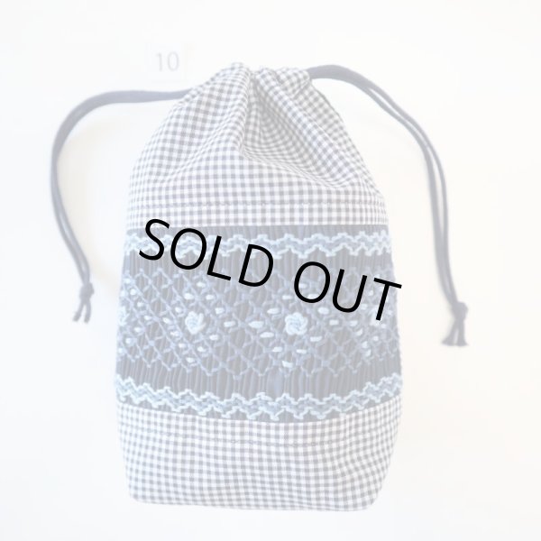 コップ袋（スモッキング刺繍）1枚 S -10 |ROYAL SEOJI