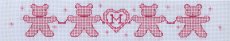 画像2: クロスステッチ刺繍パーツ (2)