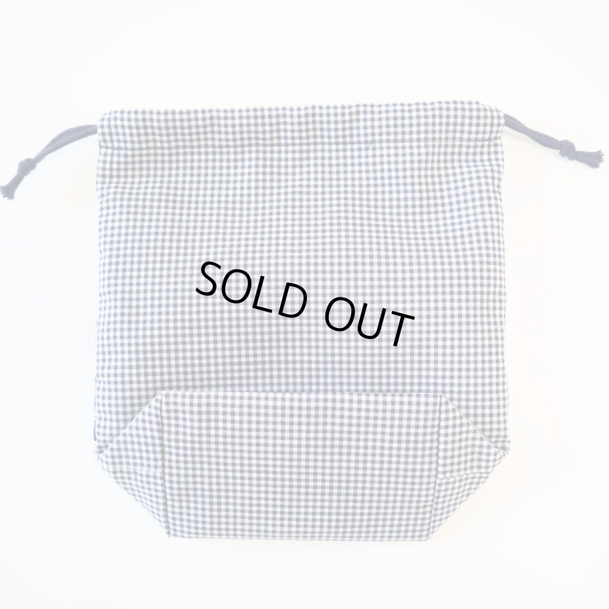 画像3: スモッキング刺繍のミニ巾着 Mサイズ-17 (3)