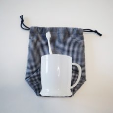画像5: スモッキング刺繍のミニ巾着 Sサイズ-1~4 (5)