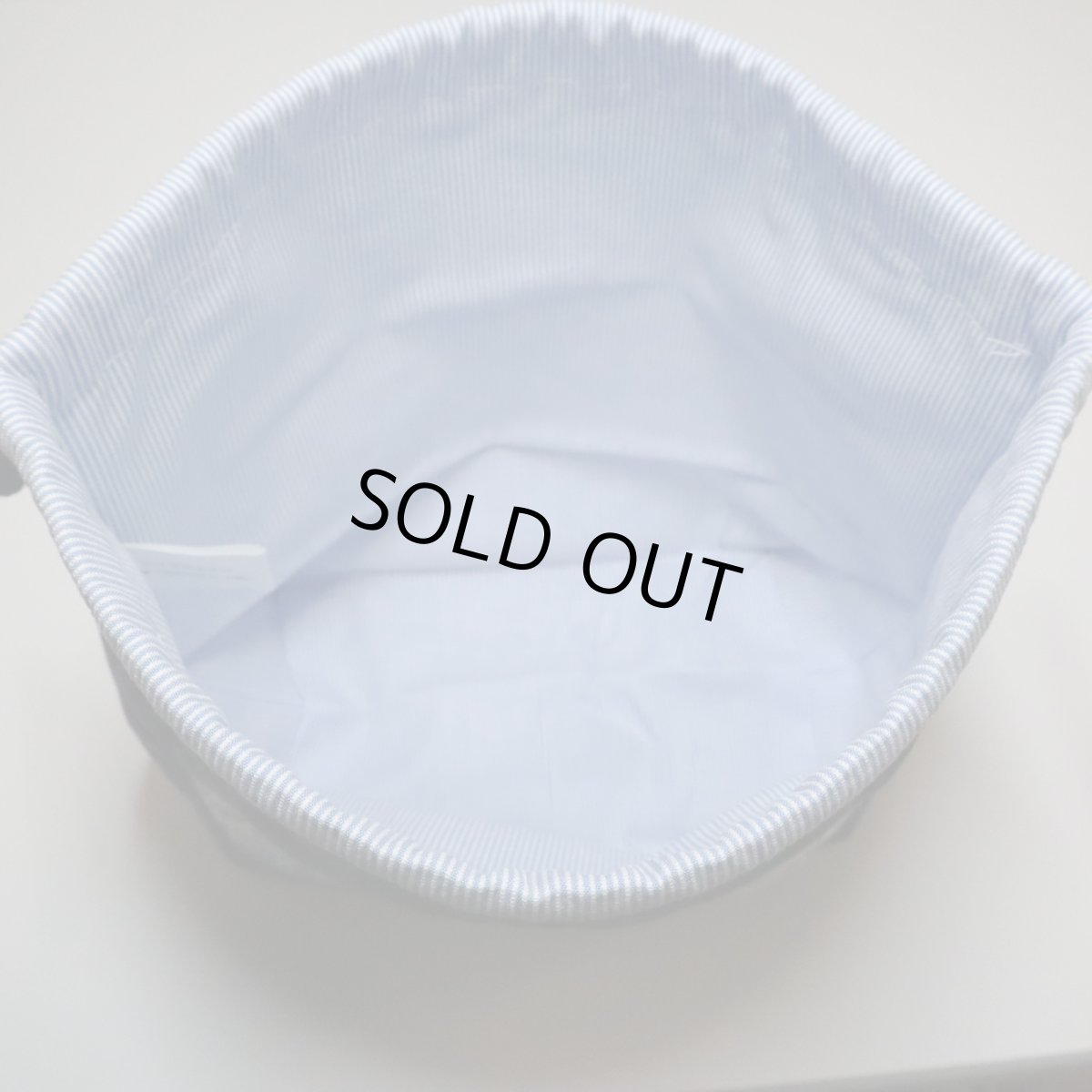 画像2: スモッキング ランチ巾着袋 709W-BL (2)