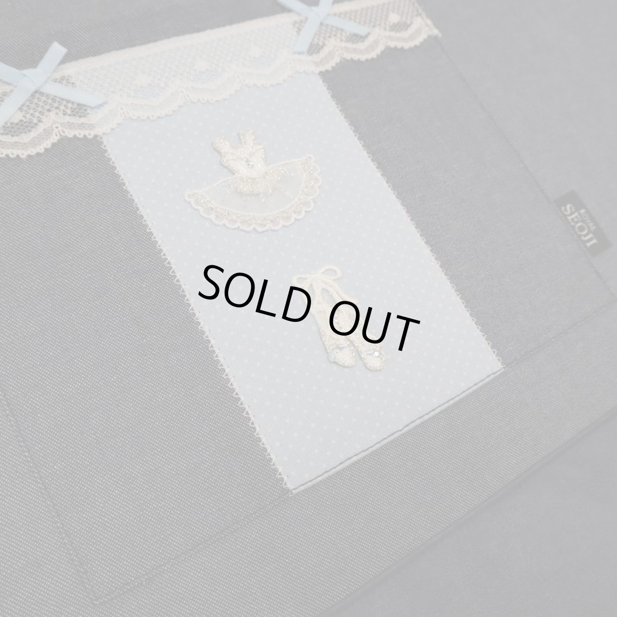 画像2: 79レッスンバッグ（バレエ）  ダンガリーデニム 展示品 (2)