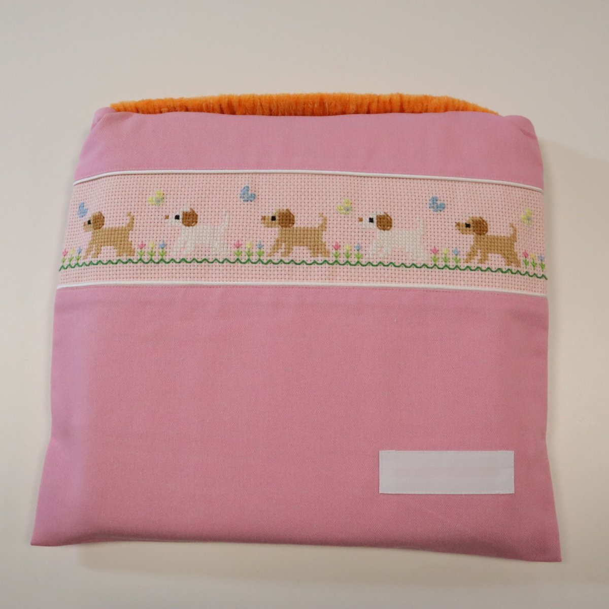 画像3: 見本品 キンダークッションカバー (ピンク) (3)