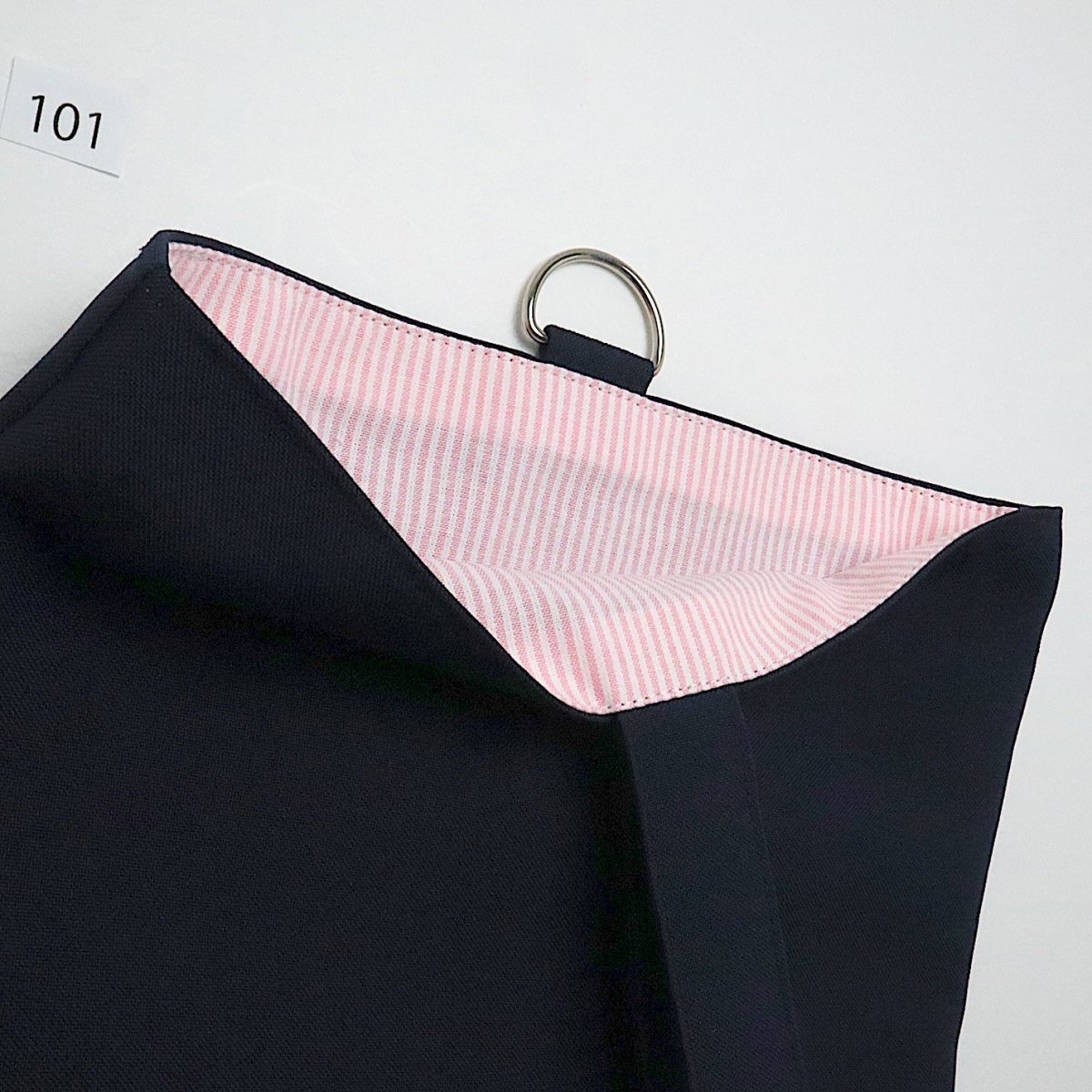 画像3: 撥水-シューズバッグ(1本持ち手)22×27×5 (3)