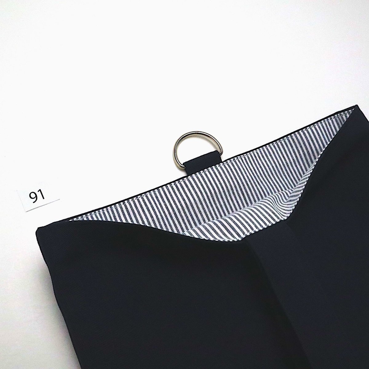 画像2: 撥水-シューズバッグ(1本持ち手)22×27×5 (2)