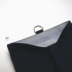 画像2: 撥水-シューズバッグ（1本持ち手）22×27×５ (2)
