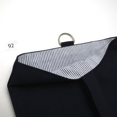 画像2: 撥水-シューズバッグ（1本持ち手）22×27×５ (2)
