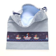 画像2: 体操服入れ(巾着袋） 横30×縦35 (2)