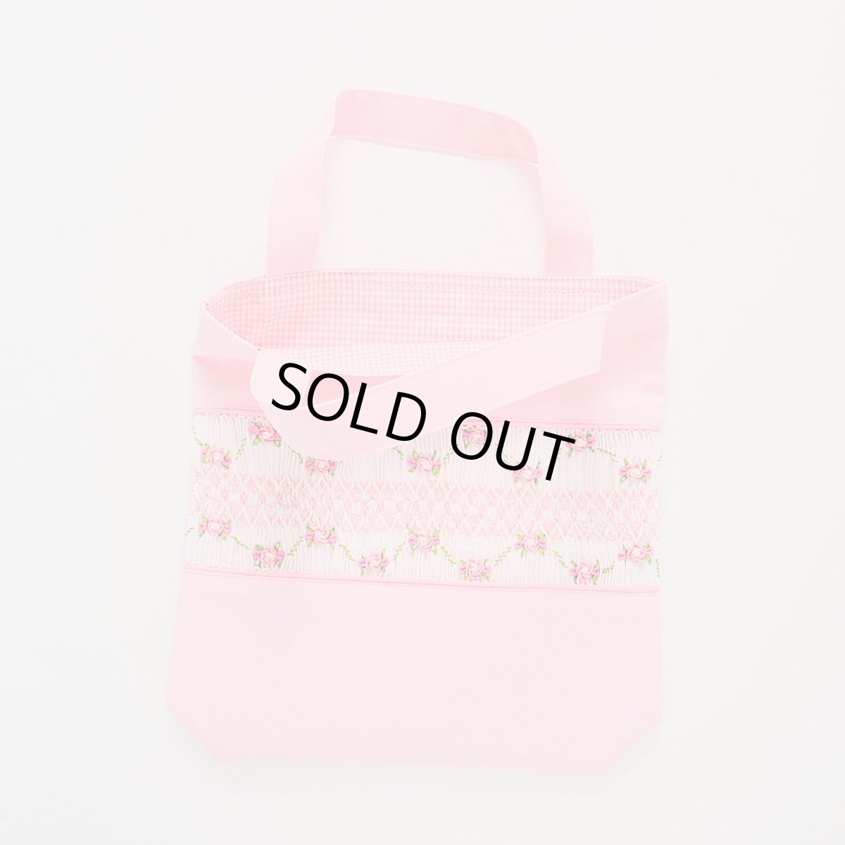 画像2: 撥水シューズバッグ(２本持ち手）　22×23×５ (2)