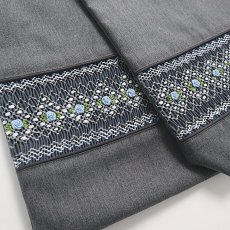 画像3: レッスンバッグ＋シューズバッグset　（グレーパイピング） (3)